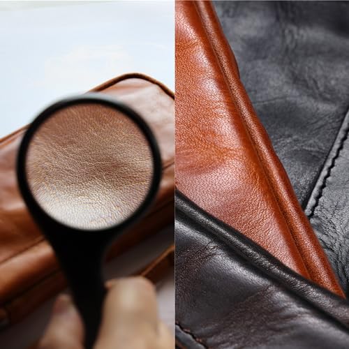 IJUN Handmade Vintage Long Wallet for Men - Full Grain Oil Vegetable Tanned Cowhide Leather4