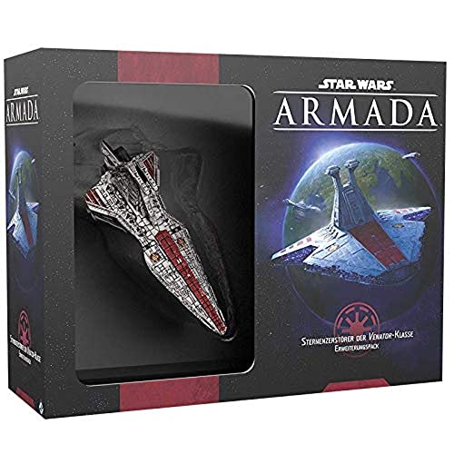 Asmodee Star Wars: Armada – Destructor Estrellado de Clase venator, ampliación, Tablet, alemán