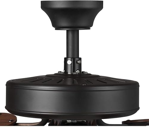 Miniatura 14 de AirPro Collection - Ventilador de techo de cinco aspas de 52 pulgadas con kit de luz blanca grabada