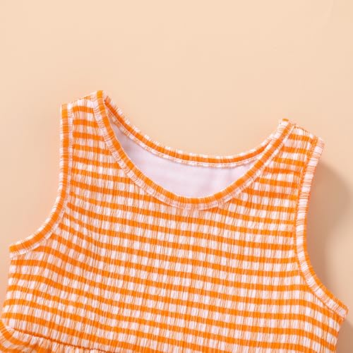 Image of HAPPYMA Baby Swimsuit Toddler Girl Bathing Suit Summer Stripe Bikini Set Beach Two Piece Swim Wear