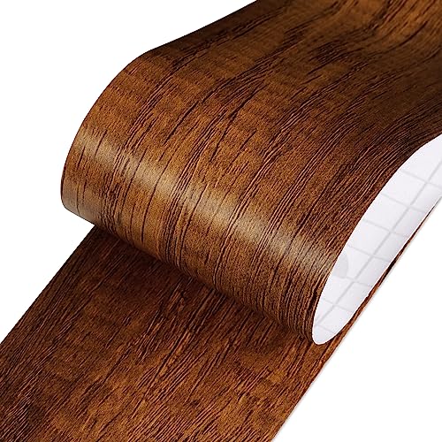 LACHEERY Borda de moldura de espelho, descasque e cole a borda do papel de parede de madeira, descas