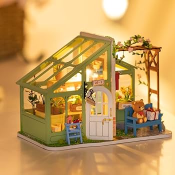 Amazon | つくるんです® 日本語説明書付 DIY ミニチュアハウス