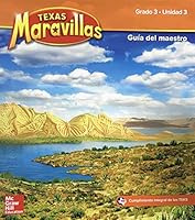 Texas Maravillas, Guia del Maestro Grado 3 Unidad 3 0079010202 Book Cover