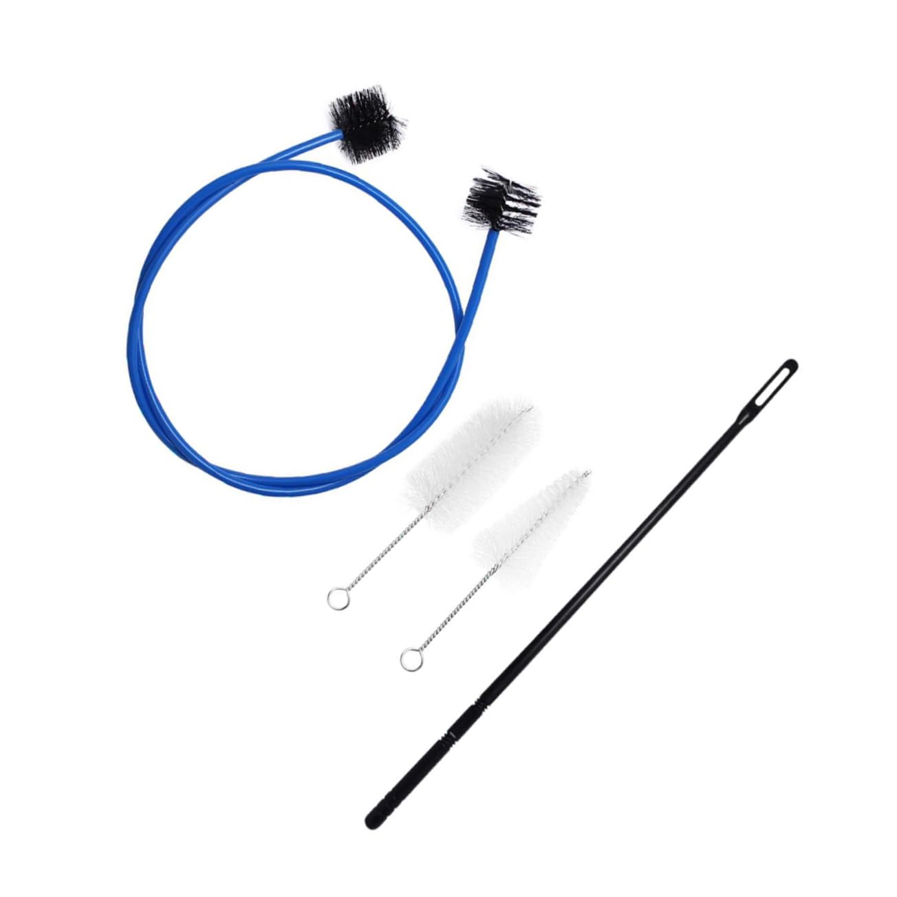 Toyvian 12piezas De Limpieza Para Cepillo Flexible Cepillo Para Cuerpo y Varilla De Limpieza Accesorios De Para Instrumentos De Viento