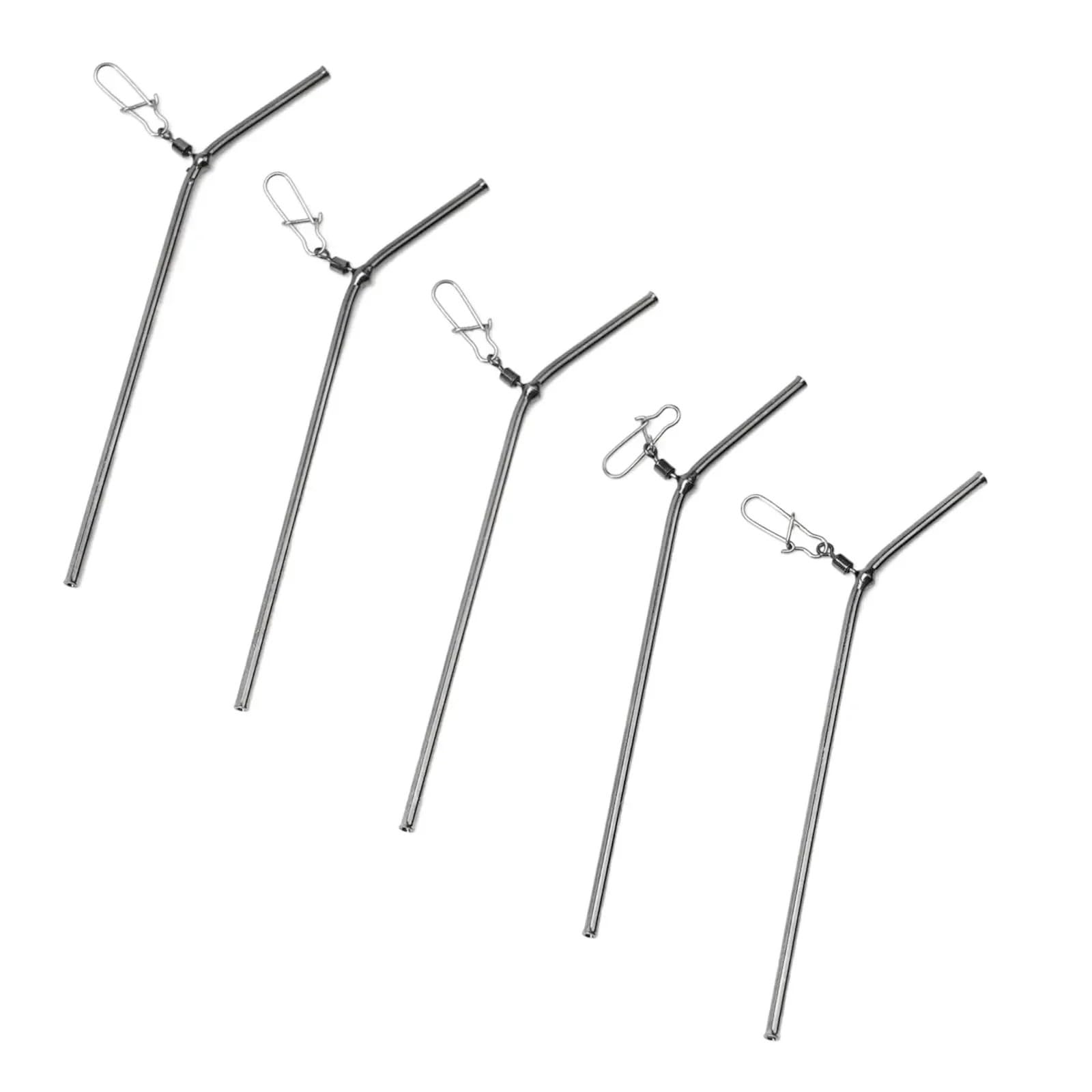 50 Piezas de mm/70 mm/90 mm, Tubo latón Estilo pequeño, Aparejos Pesca, alimentador antienredos, Conector Equilibrio, Accesorios for Peces para la Pesca