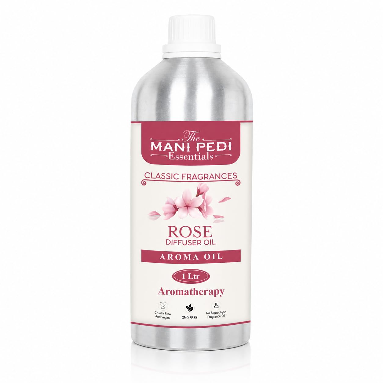 TMPE Rose Diffuser Oil with Long-lasting Aroma. Classic Floral fragrance Uplifts Mood, & Promotes Relaxation | Ideal for Aromatherapy, Diffusers & Air Purifiers - 1 L (1000 ml)