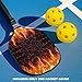 Viuacagoru Flame Paddle Cover Dustproof Pickleball Paddle Cover 11.42 x 8.66 Inches Racket Sleeve with Zipper Universal Fits Pickleball Paddle Case for Men Women
