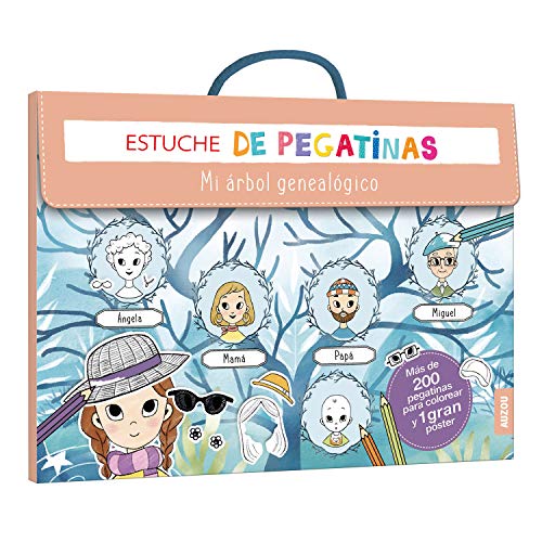 Estuche de pegatinas de mi árbol genealógico Cover