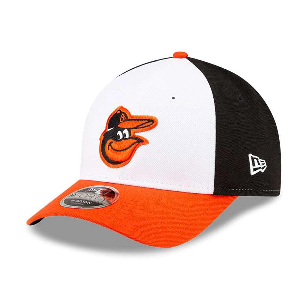 New Era Men's Black 9Forty M-Crow Cap - Authentic Baltimore Orioles