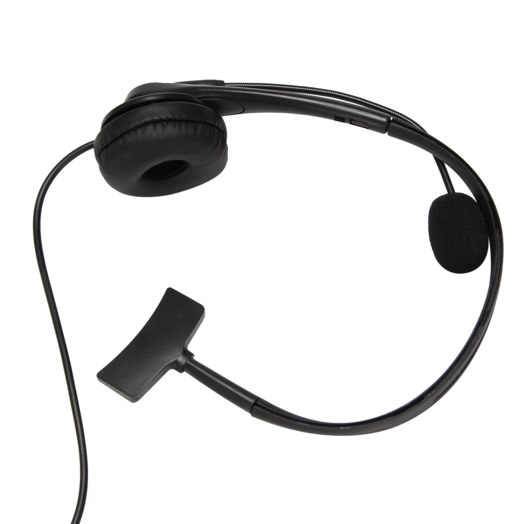 10X Cuffia USB per Call Center con Microfono A Cancellazione di Rumore Cuffia Monoaurale per PC Home Office Servizio Telefonico Collega E USA