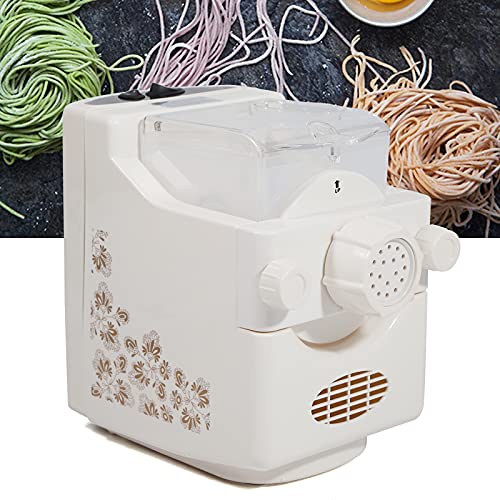 Machine à pâtes électrique 180 W 220 V / 50 Hz - Capacité : 500 g - Machine à pâtes domestique multifonction électroménager avec 9 plats à pâtes pour spaghetti