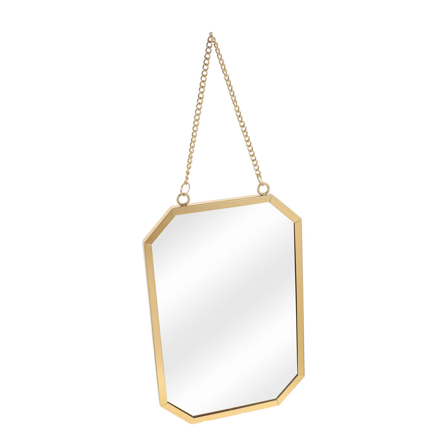 Miroir à suspendre octogonal pour sublimer la routine maquillage du matin