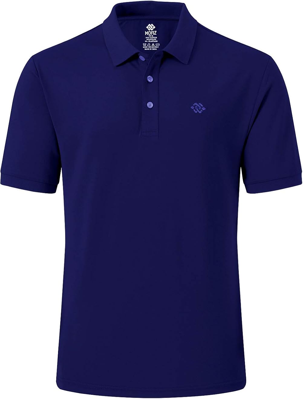 MoFiz Men's Sports Polo Shirts Active Tee&Shirts Short Sleeve Golf T-Shirt Classic Jersey Shirts