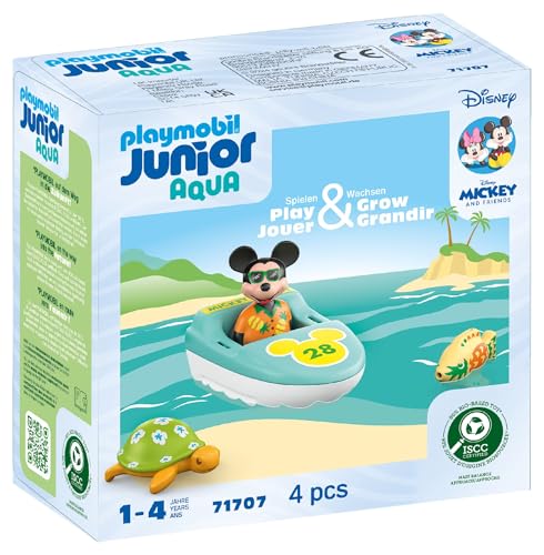 Playmobil Junior & Disney 71707 : Mickey avec bateau Playmobil - vue 6