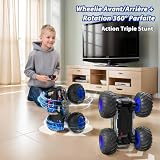 Pengbu RC monster truck 1/16 amphibie LED, 2 batteries fournies photo 5