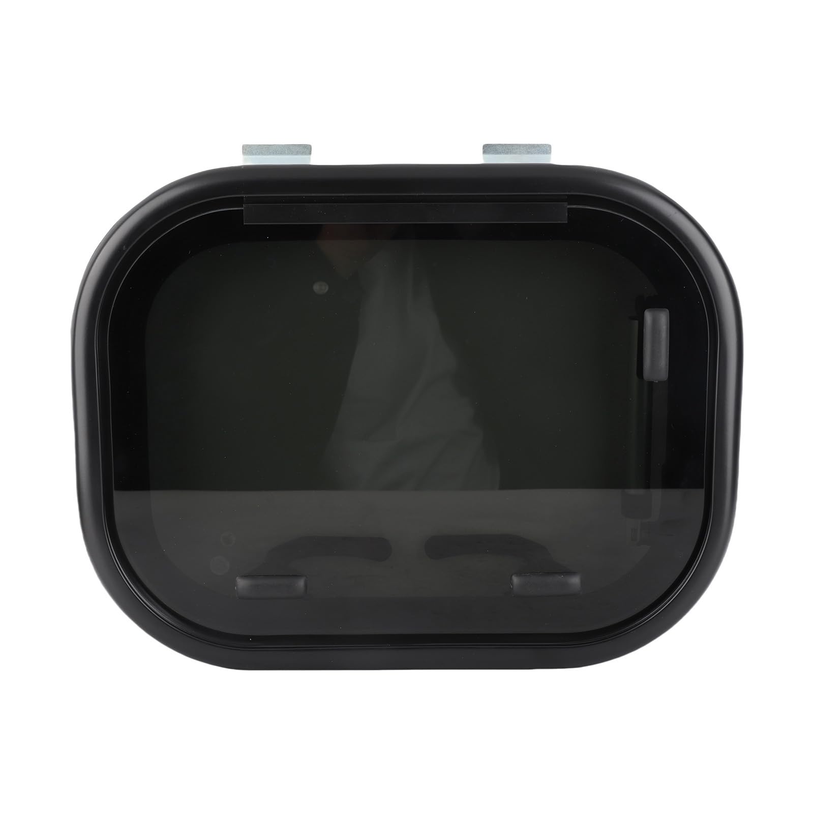 Ventana Desplegable para RV de 30 X 22, 16 X 12 Pulgadas, con Vidrio Templado y Protección, Ventana Abatible con Cortina Solar de Malla para Caravanas, Autocaravanas y Remolques