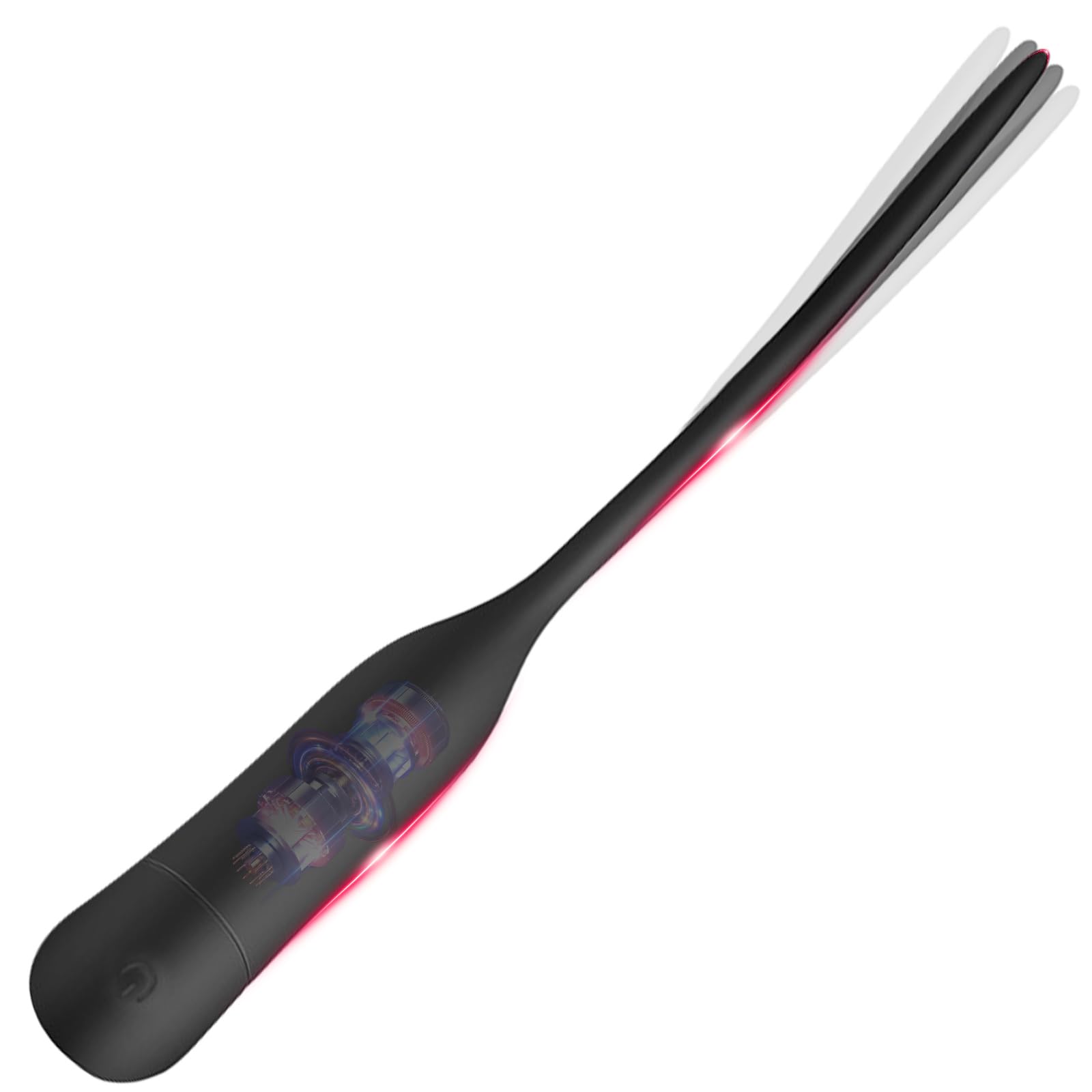 BDSMYEE Dilatador Uretral de Silicona con 10 Modos de Vibración, Vibrador de Pene y Próstata, Dilatadores Uretrales para Hombres, Juguete Sexual Erótico para Hombres en Solitario (Corto)