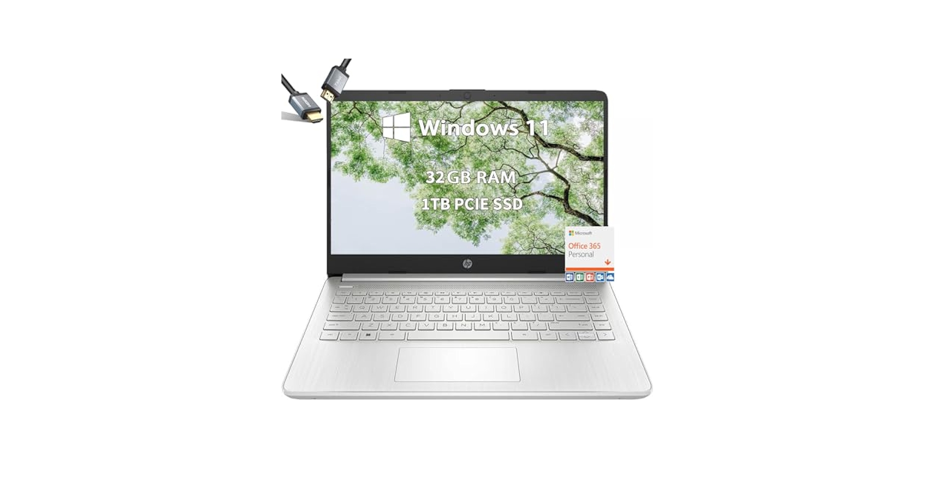 Amazon.com: HP-14 inch Laptop-Microsoft Office 365 - School