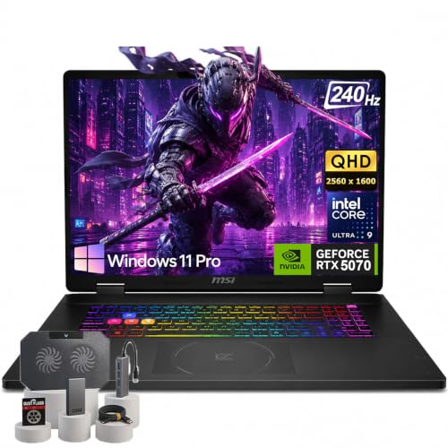 Image of msi Crosshair 18 HX AI Gaming Laptop, 64GB RAM 2TB SSD NVIDIA RTX 5070 18 inch