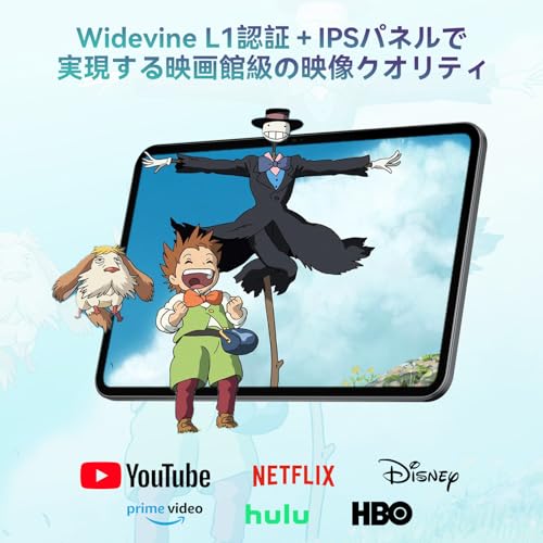 undefined 【タブレット 13インチ Wi-Fiモデル】SVITOO G99 Android 15 タブレット、Unisoc T615、8コアCPU、24GB RAM+256GB ROM+1TB拡張、FHD 1920x1200解像度In-Cell IPS大画面、Widevine L1対応、13MP/8MPカメラ、10000mah+Type-C+PD 18W急速充電、顔認証+画面分割+無線投影 の商品画像 6