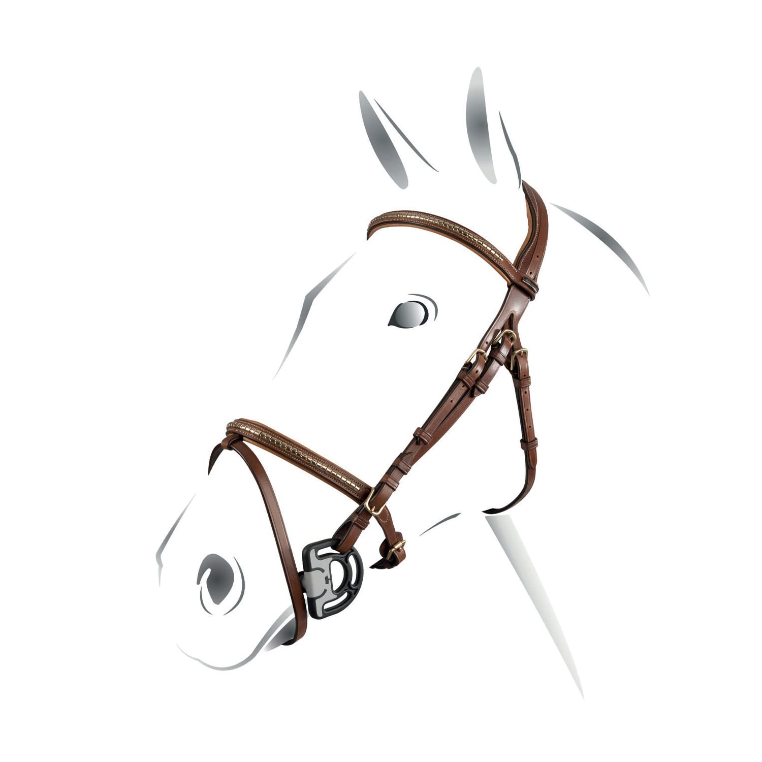 Testiera con Clincher in Ottone