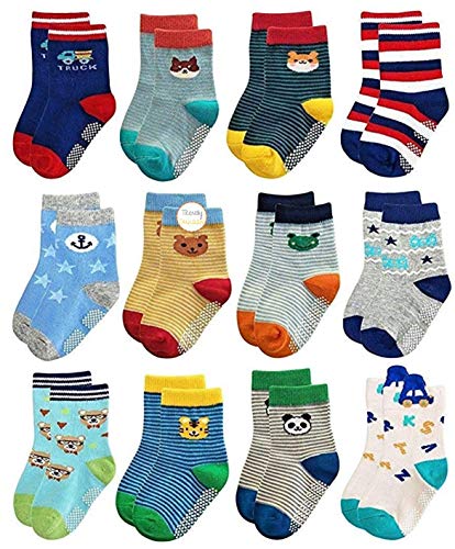 Image of Baby Boy's & Baby Girl's Cotton Blend Socks