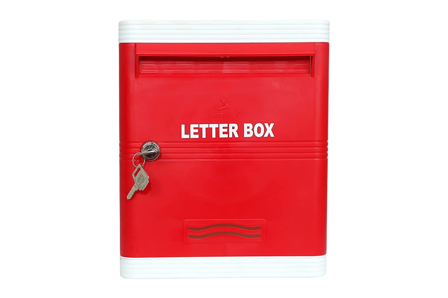 Buy Lepose Plastic Big Size Letter Box for Home/Mail Box/Letter Box for gate and Wall with Key