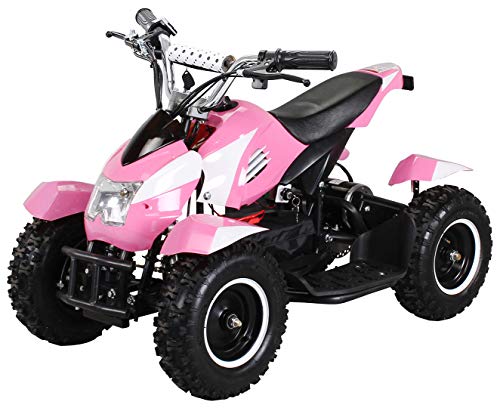 ATV Cobra Mini quad électrique de poche pour enfant Rose/blanc 500 W Cover