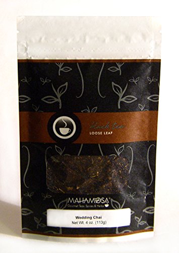 Té negro chai en pack con filtros de hoja suelta