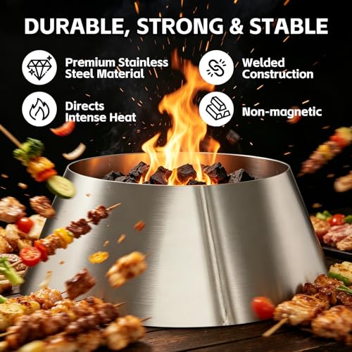 Accesorio para parrilla BBQ en acero inoxidable miniatura 3