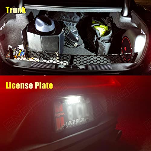 Kit de 12 luces LED interiores blancas para Chrysler 300 miniatura 6