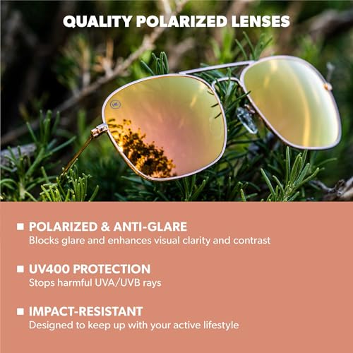 Image of Knockaround Polarized Navigator Sunglasses for Men & Women - UV Protection