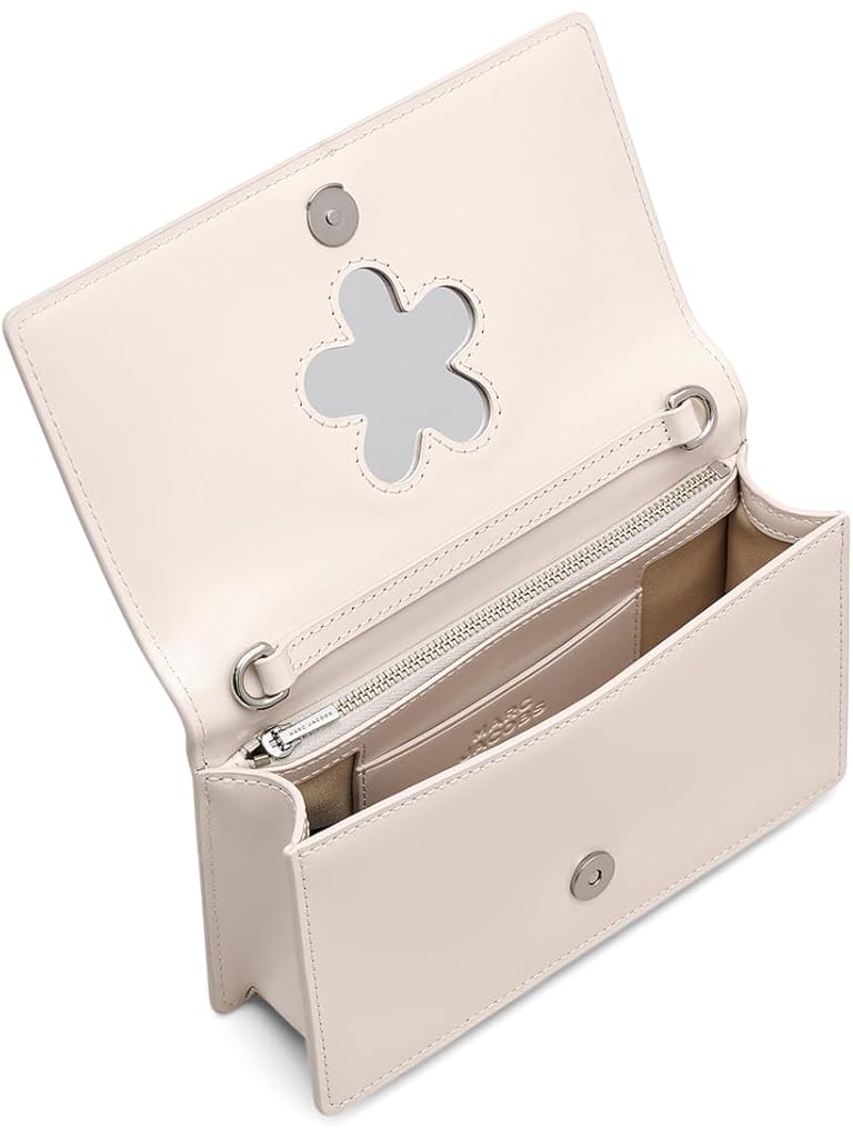 White Marc Jacobs The Glam Mirror Mini Bag