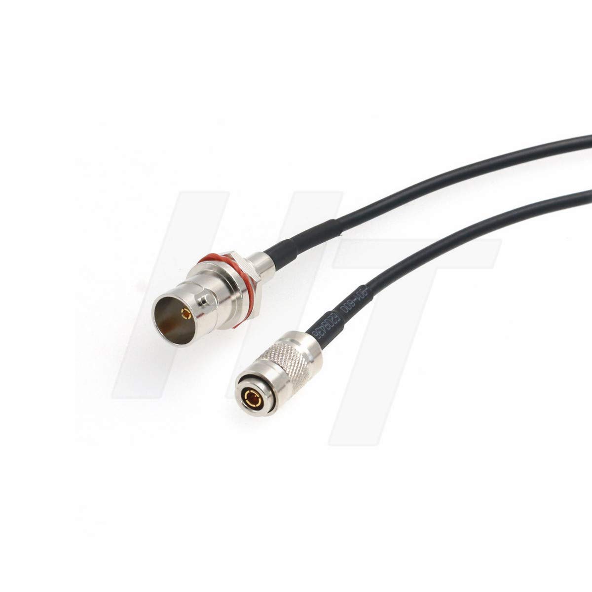 HangTon Camera Monitor HD 3G SDI Adapter Cable for Blackmagic RG174/U 75 ohm (1m, DIN 1.0/2.3 to Female BNC)