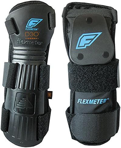 Demon Snow Flexmeter Wrist Guard - Double Black, M