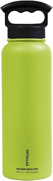 FIFTY-FIFTY 40oz Vacuum Insulated Bottle, 1 Pack