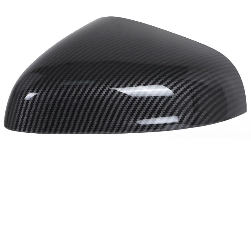 Couvercle de rétroviseur noir brillant style sport pour aile de Ford Fiesta MK8