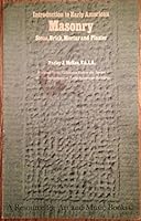 Introduction to Early American Masonry, Stone, Brick, Mortar, and Plaster 0891330062 Book Cover
