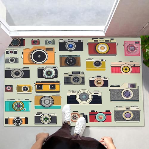 Tapis de porte extérieur imperméable et antidérapant robuste - 5