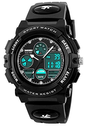 Kids Digital Sport Watch, Boys Girls Waterproof Sports Outdoor Watches Children Casual Electronic