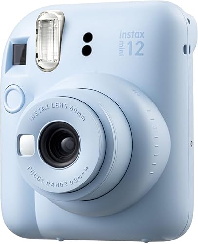 Miniatura 7 de Fujifilm INSTAX Mini 12 - Paquete de cámara de película instantánea Instax Mini (20 exposiciones), funda INSTAX Mini 12 y más (5 artículos) (azul