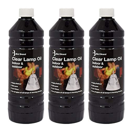 Bird Brand Clear Lamp Oil for Indoor & Outdoor...