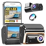 DDPAI Z90 Master Dash Cam avant arrière 4K+4K, Dual STARVIS 2 HDR, 128 Go eMMC, CPL Inclus, Vision Nocturne, Anti-Flicker, 3K/60FPS Mode Haute Vitesse, GPS ADAS, WiFi, 4G LTE, Surveillance 24H, IPS 3"