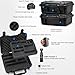 Lekufee Waterproof Hard Case for DJI Osmo Pocket 3, Mic 3/2/Mini, Creator Combo,Power Expansion Combo,Vlogging Camera and Accessories(Case Only)