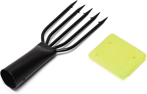 Miniatura 5 de Pescado lanza rana lanza pesca arpón púas acero inoxidable 5 dientes dientes pesca Gaff 5 puntas punta de lanza tenedor arpón pesca concierto gancho