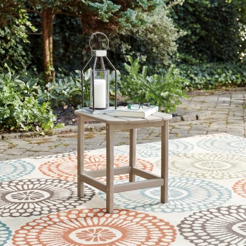 Signature Design by Ashley 1-Piece Outdoor Side Table, Driftwood - image 7