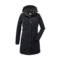 Killtec womens Parka funzionale con cappuccio staccabile con zip