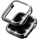 Dealfreez-Luxury-TPU-Protective-Cover-Crystal-Rhinestone-Diamond-Plating-Screen-Protector-Compatible-with-Apple-iWatch-Series-1234