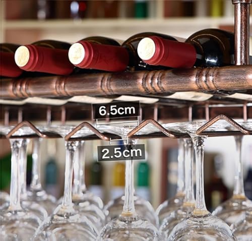 Cadre pour verres à vin suspendu pour libérer vos placards