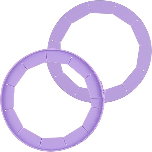 Silicone Pie Crust Shield, Adjustable Bake Crust Protector, Heavy Duty Pie Crust Edge Shield Cover Pie Ring for Crust Pie Saver, Pie Crust Kit for Baking Pie Pizza Fits 8-10.5” Pie Pans